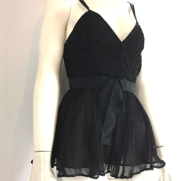 French Connection Silk Chiffon Cami Top size 4 - Picture 2 of 8